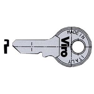 CHIAVI VIRO PICCOLE 3 SPINE 010    MISURA :S [ COD. : 0822-S ]