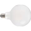 LAMPADE CENTURY LED VINTAGE SATINATE GLOBO E27 LUCE CALDA W.11 K.3000 LM.1521  INSG125-122730 [ COD. : 560R ]