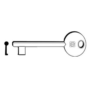 CHIAVI PATENT PASPARTOUT UNIVERSALI O.N.  6P7D   MISURA :D [ COD. : 5268-D ]