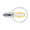 LAMPADE CENTURY LED SFERA E14 C/FILAMENTO LUCE CALDA W.4 K.2700 LM.470 INH1G-041427   MISURA :4 [ COD. : 998K-4 ]