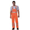 SALOPETTE  COTTON/POLY ARANCIO HV - Tg. XL - Cod. 835HV