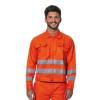 GIUBBINO COTTON/POLY ARANCIO HV - Tg. 52 - Cod. 845HV